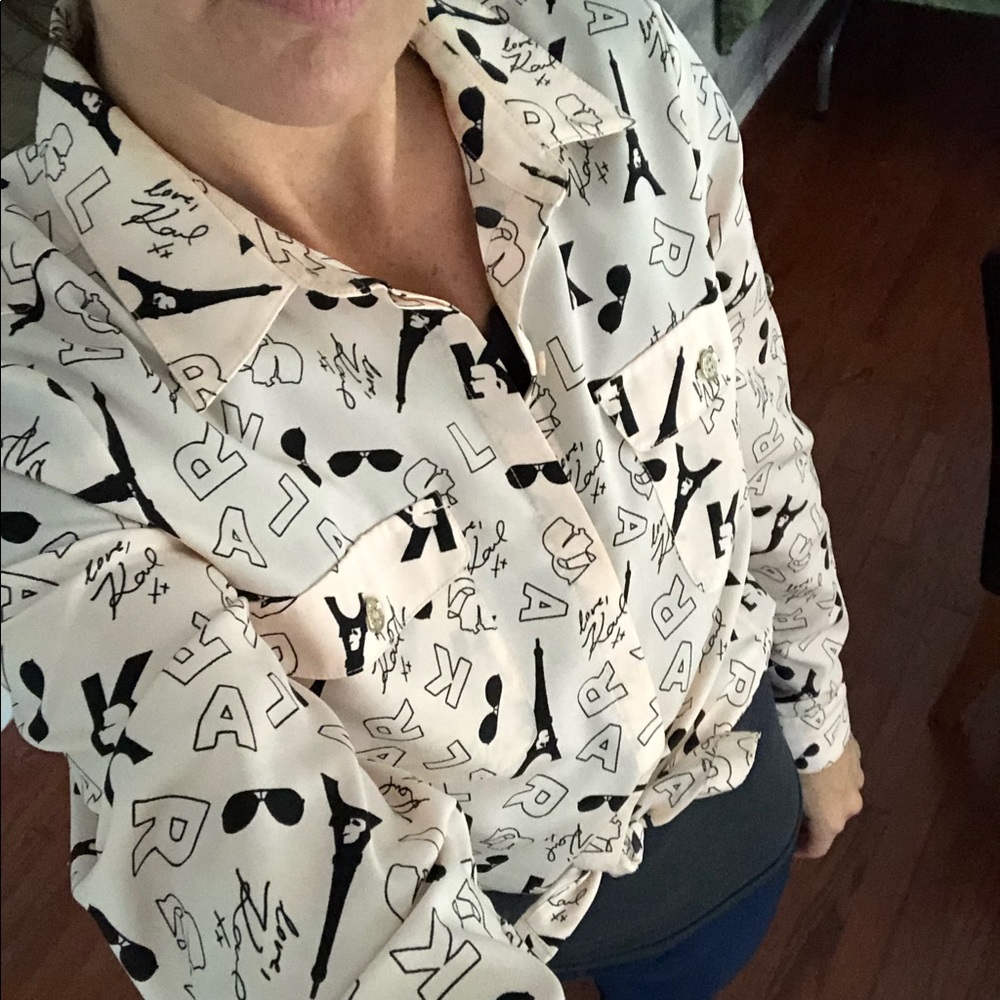 Karl Lagerfield Blouse